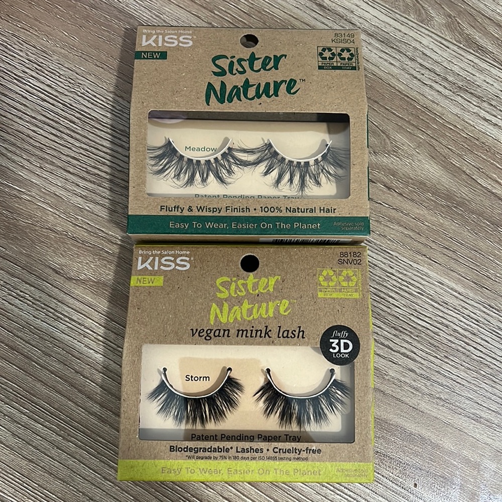 KISS Sister Nature vegan mink lash, false lashes